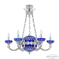Подвесная люстра Bohemia Ivele Crystal Florence 71009P/6/210 NW P Clear-Blue/H-1I Y8