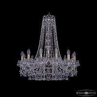 Хрустальная подвесная люстра Bohemia IVELE Crystal 1409/12/240/h-76 Pa