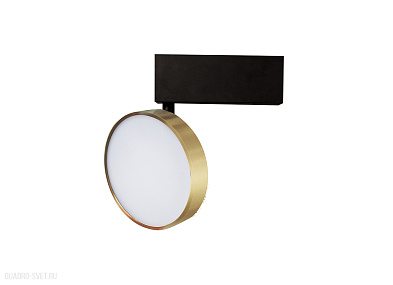 Трековый светодиодный светильник для магнитного шинопровода Donolux Moon DL18791/Brass 12W