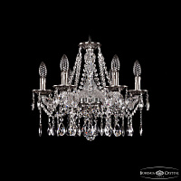 Хрустальная подвесная люстра Bohemia IVELE Crystal 1613/6/165/NB