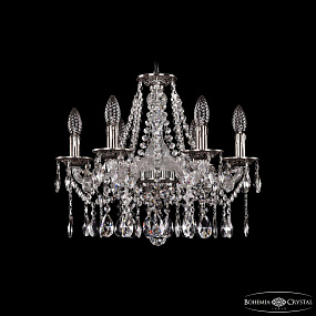 Хрустальная подвесная люстра Bohemia IVELE Crystal 1613/6/165/NB