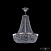 Хрустальная подвесная люстра Bohemia IVELE Crystal 19113/H2/45IV Ni