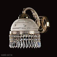 Бра с хрусталем ArtGlass KARAT I. WHITE GOLD CE
