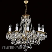 Подвесная хрустальная люстра ArtGlass DEMETER X. POLISHED CE