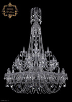 Большая хрустальная люстра Bohemia Art Classic 11.11.20+10+5.400.3d.XL-170.Cr.Sp
