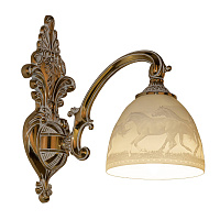 Бра Bohemia Ivele Crystal Verona 7209B14/1/175 GW P1 D Horse