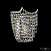 Бра с хрусталем Bohemia IVELE Crystal 77081B/16 G