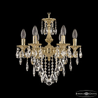 Подвесная хрустальная люстра Bohemia Ivele Crystal Verona 72101/6/125 B G