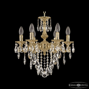Подвесная хрустальная люстра Bohemia Ivele Crystal Verona 72101/6/125 B G