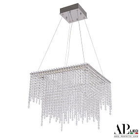 Хрустальная подвесная светодиодная люстра APL LED Sicilia SH04.42.D.Ni.4000