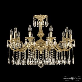 Подвесная хрустальная люстра Bohemia Ivele Crystal Verona 72101/10/250 A G