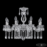 Подвесная хрустальная люстра Bohemia Ivele Crystal Florence 71402/8/210 A NW FA4S