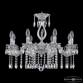 Подвесная хрустальная люстра Bohemia Ivele Crystal Florence 71402/8/210 A NW FA4S