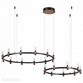 Большая светодиодная люстра Odeon Light Candel 5009/98LA