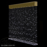 Люстра большая ARTGLASS CURTAIN III. CE