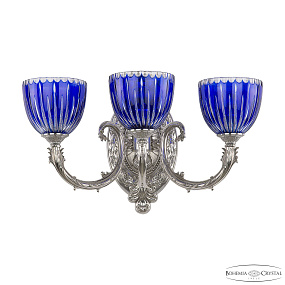 Бра Bohemia Ivele Crystal Florence 7109B12/3/210 Ni P1 U Clear-Blue/H-1K