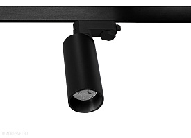 Трековый светодиодный светильник для трехфазной шины Donolux Rollo DL18895R1B Track