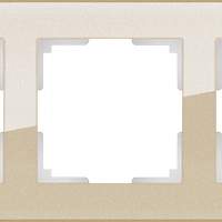 Рамка на 5 постов (шампань) Werkel WL01-Frame-05