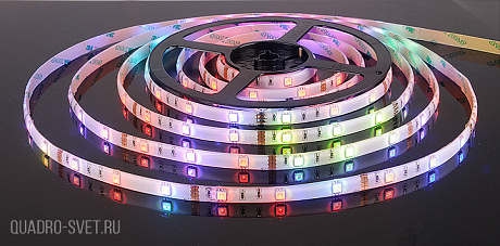 Лента светодиодная Elektrostandard 30Led 7,2W IP65 мульти (5050 12V 30Led 7,2W IP65)