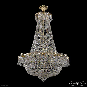 Хрустальная подвесная люстра Bohemia IVELE Crystal 19301/H2/75JB G