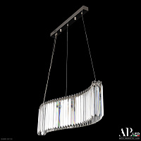 Большая хрустальная светодиодная люстра APL LED Sicilia SH12.80.A.Ni.4000