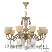 Большая хрустальная люстра Bohemia IVELE Crystal AL78101/10/300 A WMG P1 U Angel