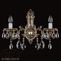 Бра ARTGLASS CR 0011-02-20 BRASS ANTIQUE CE