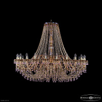 Большая хрустальная люстра Bohemia IVELE Crystal 1410/24/530 G V7010 M777