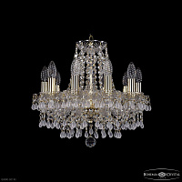 Хрустальная подвесная люстра Bohemia IVELE Crystal 1410/10/141 G V0300