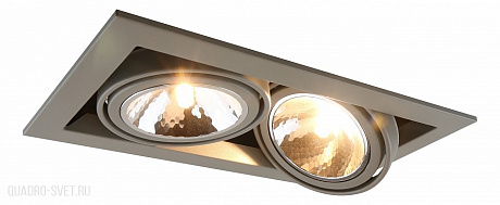 Встраиваемый светильник Arte Lamp Cardani A5949PL-2GY
