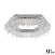 Хрустальная потолочная светодиодная люстра APL LED Rimini S506.0.60.B.3000