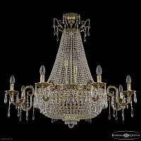 Большая хрустальная люстра Bohemia IVELE Crystal 2127H203/8/100IV/Y1 GB