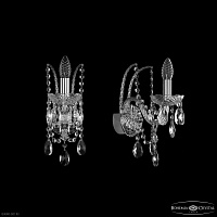 Бра хрустальное Bohemia IVELE Crystal 1411B/1/141 Ni