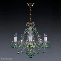 Подвесная хрустальная люстра ArtGlass MAGDA V. FULL CUT CE - 5005