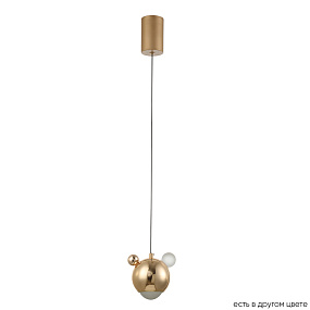 Подвесной светодиодный светильник Crystal Lux AMIGO SP LED GOLD