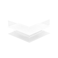 Внешний соединитель угловой для накладного магнитного шинопровода Crystal Lux SPACE CLT 0.213 03 WH