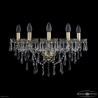 Бра с хрусталем Bohemia IVELE Crystal 1403B/5/195/XL G