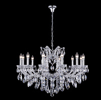 Большая хрустальная люстра Crystal Lux HOLLYWOOD SP12 CHROME