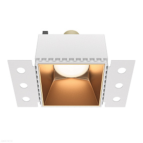 Встраиваемый светильник Maytoni Share DL051-01-GU10-SQ-WMG