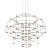 Подвесная светодиодная люстра ST Luce GENETICA SL798.103.64
