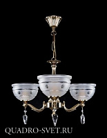 Люстра подвесная ARTGLASS SAFFIRA III. POLISHED CE
