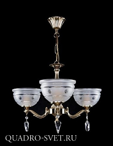Люстра подвесная ARTGLASS SAFFIRA III. POLISHED CE