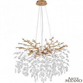 Подвесная хрустальная люстра Arte Milano 239801/D600/8/B Pa