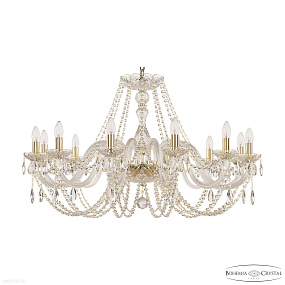 Большая хрустальная люстра Bohemia IVELE Crystal 101/12/360 G