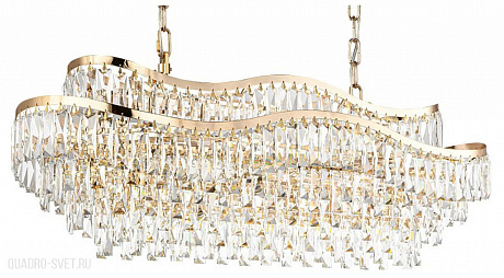 Большая хрустальная люстра Odeon Light WAYTA 5073/15