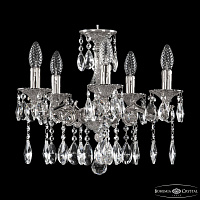 Подвесная хрустальная люстра Bohemia Ivele Crystal Verona 72102/5/125 A Ni