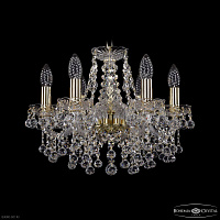 Хрустальная подвесная люстра Bohemia IVELE Crystal 1409/6/141 G