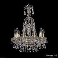 Хрустальная подвесная люстра Bohemia IVELE Crystal 1403/10/141/XL-61 G