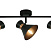 Спот Arte Lamp Baltimore A1406PL-3BK
