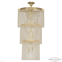 Каскадная хрустальная люстра Bohemia IVELE Crystal 83303/55IV-100 G